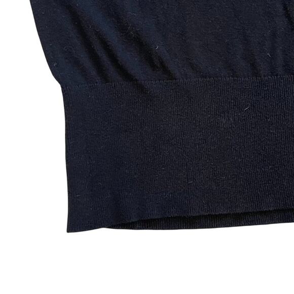 Lane Bryant Cotton Blend Black Short Sleeve Sweater Animal Print Heart, Size 18 - Picture 4 of 9